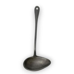 Vintage Wagner Ware Cast Aluminum Sauce Soup Ladle Pourer 11.5” Teardrop Shape